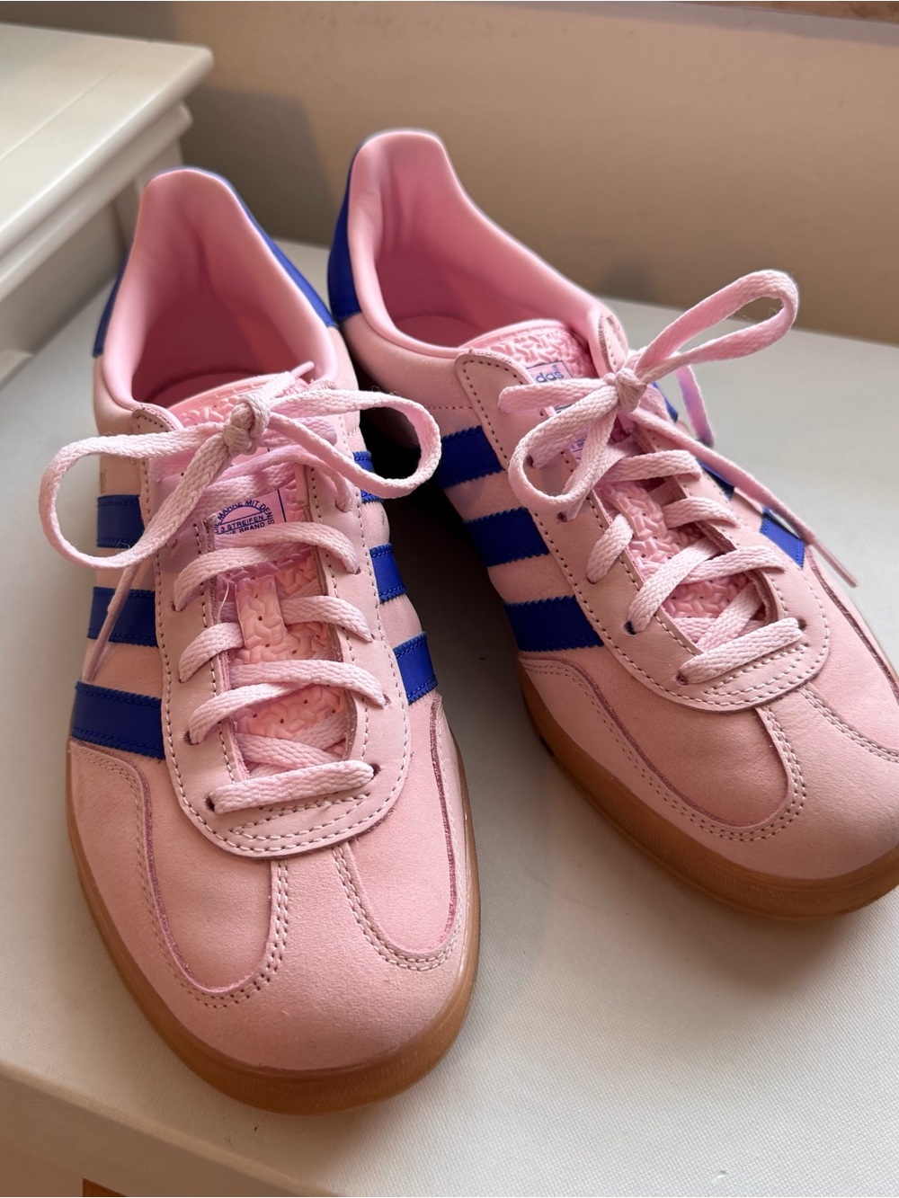 adidas Pink & Blue Women's Athletic Sneakers